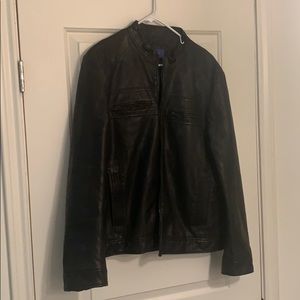 Apt.9 men’s leather jacket size large